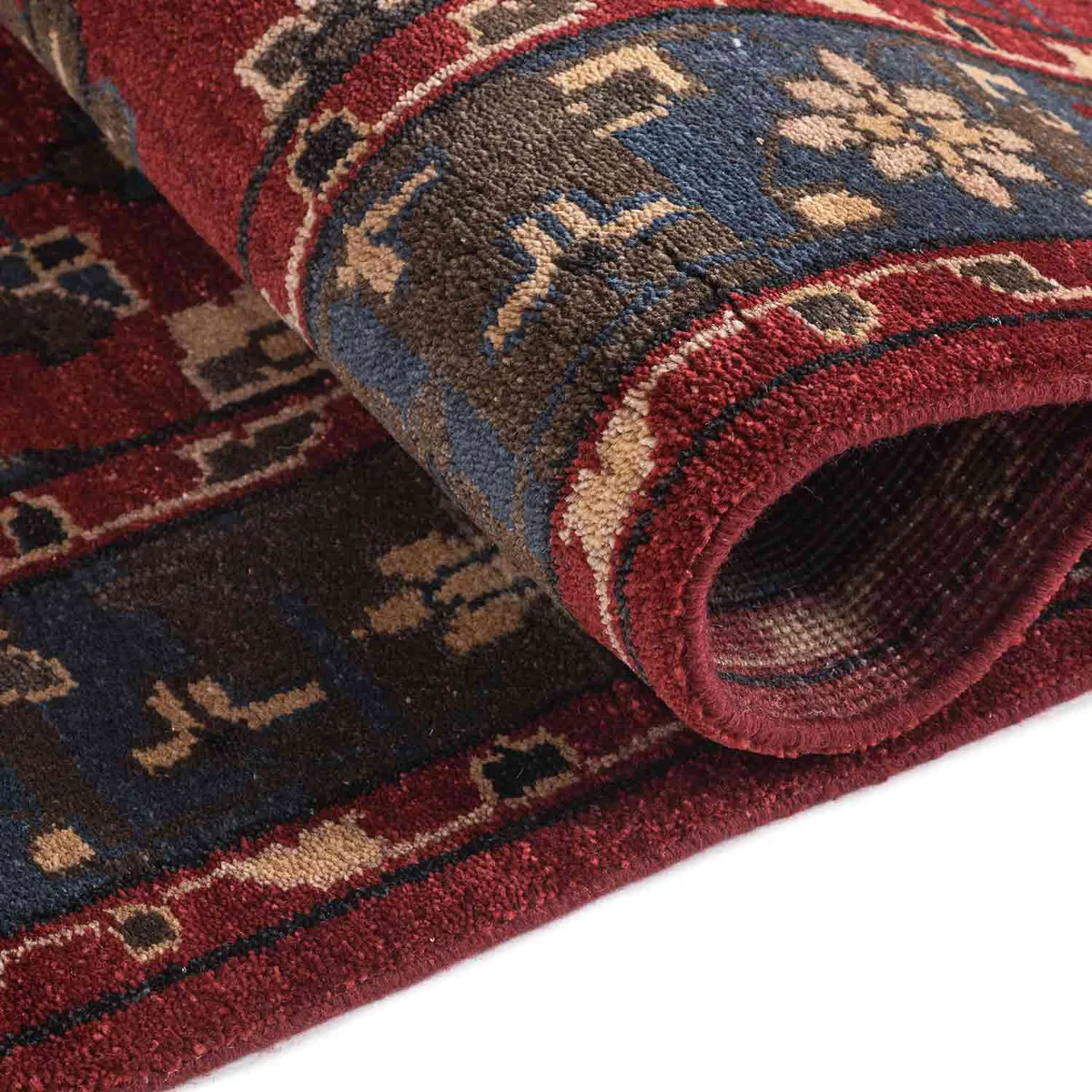 Chaman Hand Knotted Woollen Rug - Image 2